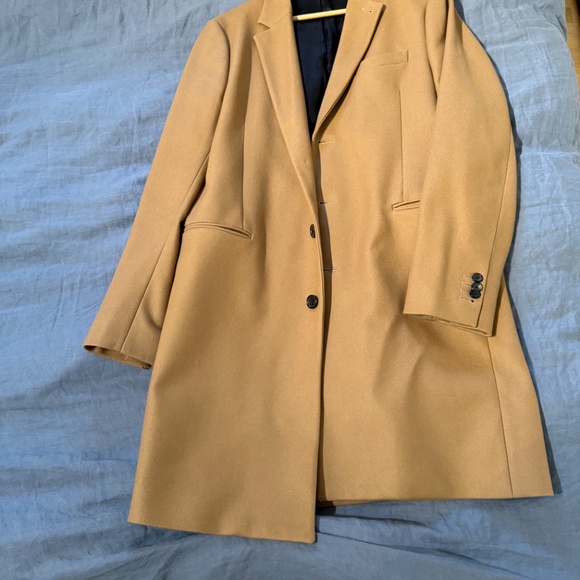 PS Paul Smith camel-colored wool topcoat - size large - Picture 4 of 7